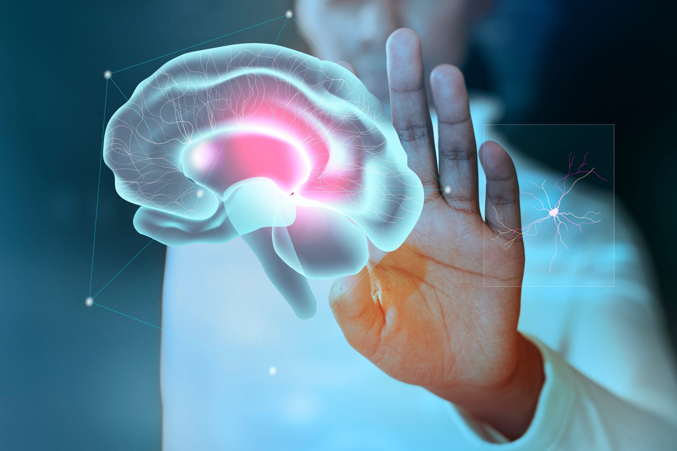 Brain study background mental health care medical technology scaled